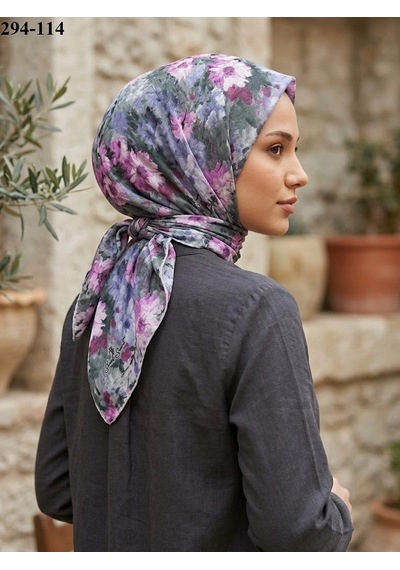 Shawl Secret Eşarp Shawl Secret Soft Pamuk Eşarp 294-114 Çok Renkli