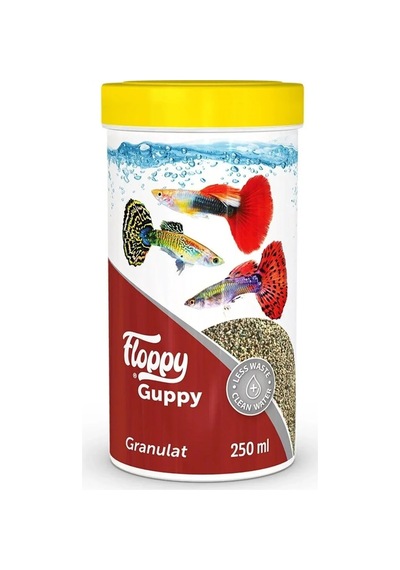 Floppy Guppy Granulat Balık Yemi 250 Ml
