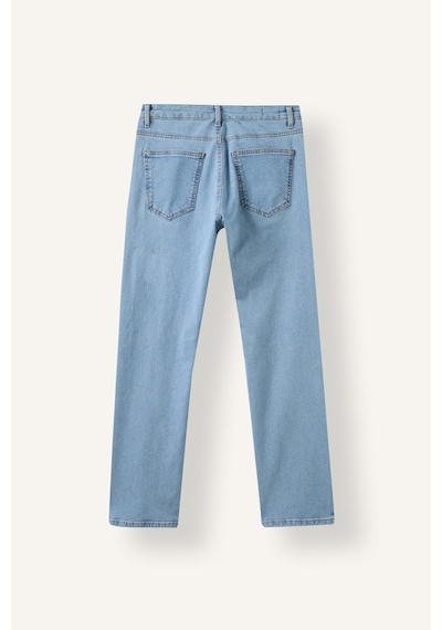 Defacto Sergıo Regular Fit Normal Bel Boru Paça Jean Pantolon H5828ax26aunm39 Mavi-nm39