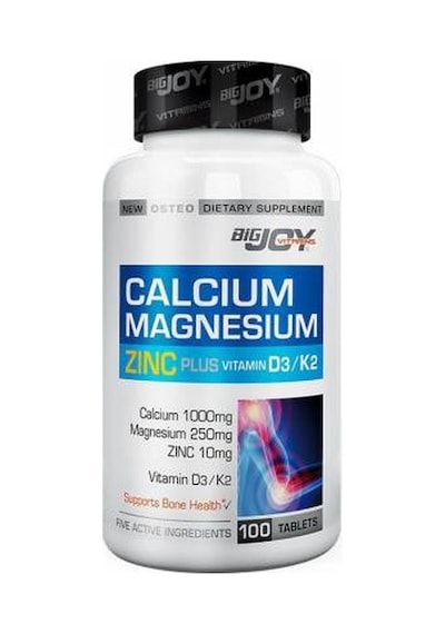 Bigjoy   Vitamins Calcium Magnesium Zinc Plus 100 Tablet
