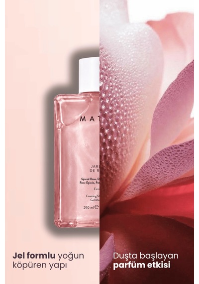 Jardin De Rose Gül & Paçuli Aromatik Duş Jeli 290 Ml
