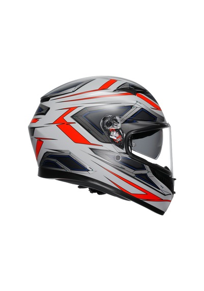 Agv K3 Space Matt - Whıte / Red / Fluo Diğer