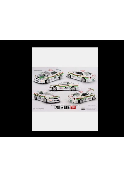 Mini Gt 167 Nissan Skyline Gt-r R34 Tamıya X Kaıdo House "the Grasshopper" V1 1/64 Model Araba