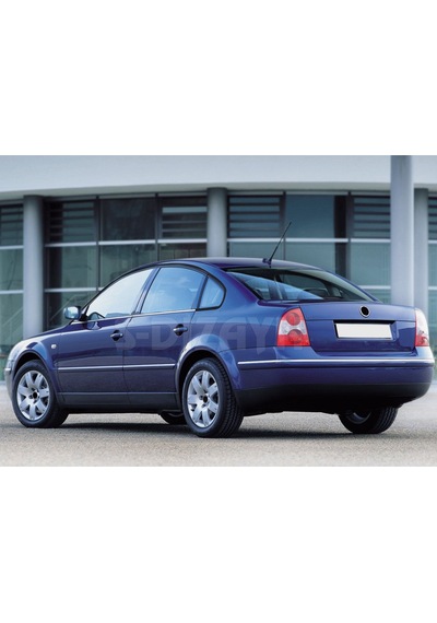 S-Dizayn  Volkswagen Passat 3B Krom Cam Çıtası 4 Prç 1998-2005