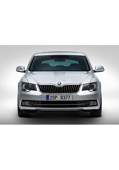 SKODA SUPERB 2012-2015 MAKYAJLI KASA SİS ÇERÇEVESİ SOL