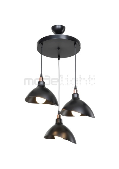 Ag Lightdesign Siyah Sarkıt Avize Yatak Odası Salon Mutfak Koridor Lamba 22 Agnm42 Çok Renkli