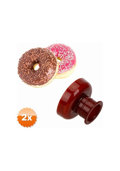 2 Adet Yuvarlak Donut Kek Hamur Kesici Kalıp