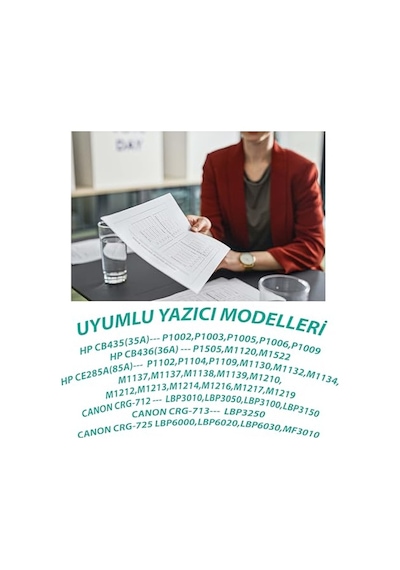 Ayrex Ysy Ce285a P1102 M1212nf M1217nfw P1109w 1102w 1600 Sayfa Verimli Uyumlu  Toner Kartuş
