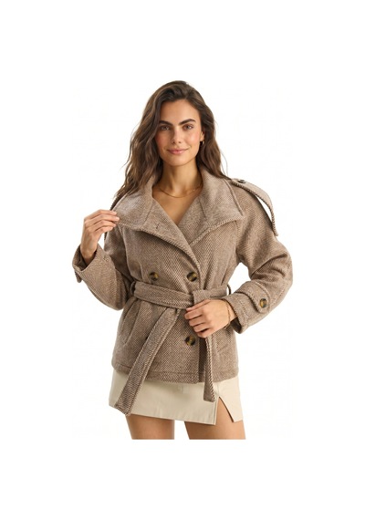 Onloox Kadın Camel-bej Camel Bej Balıksırtı Kaşe Dik Yaka Kuşaklı Cep Detaylı Astarlı Polyester Kaşe Kaban Onloox Kadın Camel-bej Camel Bej Balıksırtı Kaşe Dik Yaka Kuşaklı Cep Detaylı Astarlı Polyester Kaşe Kaban