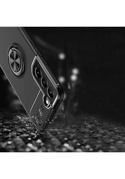 Galaxy S22 Plus Kılıf Zore Ravel Silikon Kapak Mavi