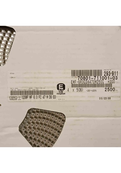 Emf6r3cda470md50g 47mf 6.3v 4x5 Smd Kondansatör 143 Adet