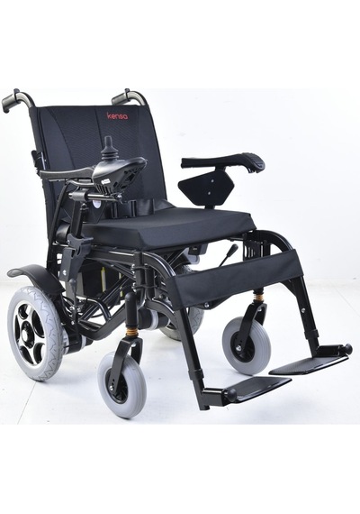 K-200 40km Menzil Uzaktan Kumandalı Akülü Tekerlekli Sandalye 2x250w 120 Kg Taşıma Lityum Batarya