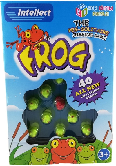Eğitici Oyun Frog Kurbağa Solitaire Oyunu