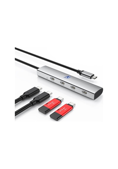 Uhp01-017 Apollobell 4 Portlu Usb C 3.2 Gen 2 Hub
