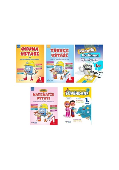 Dört İşlem Yayıncılık 1.sınıf Ustalarla Öğreniyorum Seti 2.dönem