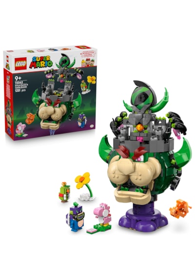 LEGO® Super Mario™ Prince Florian ve Castle Bowser 72042 - 9 Yaş ve Üzeri Çocuklar için Yaratıcı Oyuncak Yapım Seti (1251 Parça)