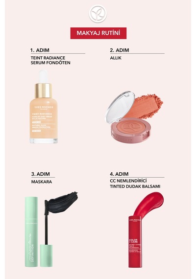Yves Rocher Cc Nemlendirici Tinted Dudak Balsamı - Frambuaz