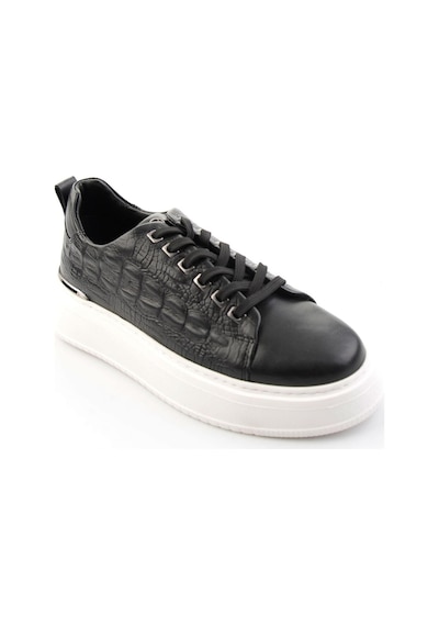 Bambi Kahve Hakiki Deri Erkek Sneaker E01398071043 Kahve