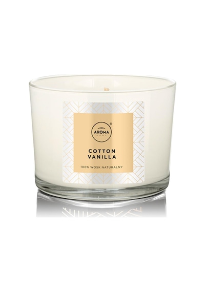 Aroma Home Elegance Kokulu Mum Cotton Vanilla 115 G
