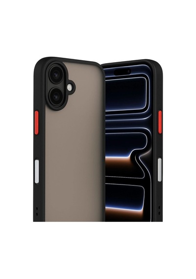 Apple İphone 17 Kılıf Montreal Silikon Kapak - Siyah