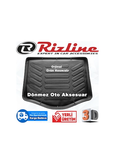 Ford C-Max 3D Bagaj Havuzu Paspası 2002 - 2010 Arası Rizline N11.5032