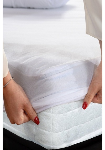 Divanev Bebe Fitted Alez 60x120+20 Cm Sıvı Geçirmez Micro Kumaş Beyaz