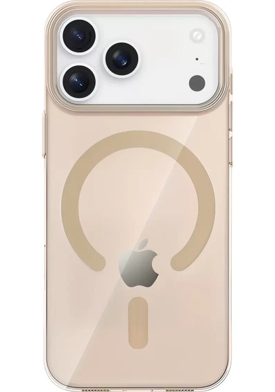Joko Apple İphone 17 Pro Pc Blank Magsafe Kapak - Çöl Titanyum