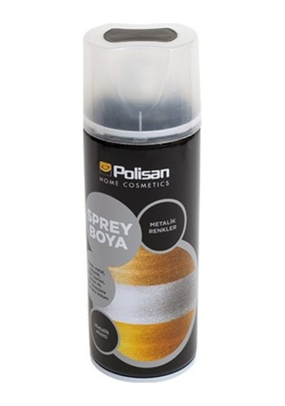 Polisan Metalik Sprey Boya Gümüş Ral-9006