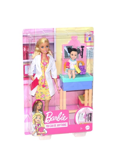 Dhb63 Barbie ve Meslekleri Oyun  Setleri