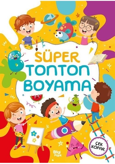 Süper Tonton Boyama / Bilge Yorulmaz