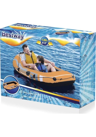 2 Kişilik Şişme Bot Hydroforce 196x114 Cm Bestway - 61100 Lisinya