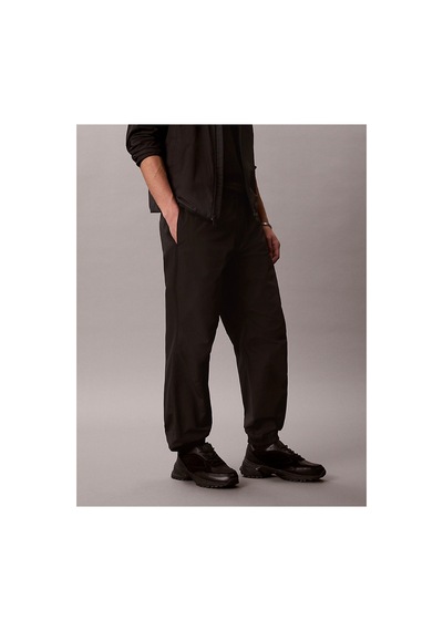 Calvin Klein Erkek Casual Naylon Paraşüt Pantolon-16193 Siyah