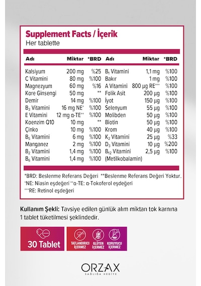 Ocean Daily One Energy 30 Tablet
