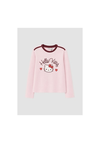 Lc Waikiki Alıta Cıty Farkıyla Lcw Kids Pembe Hello Kitty Baskılı Kız Çocuk Tişört Pembe - 928160397 Pembe