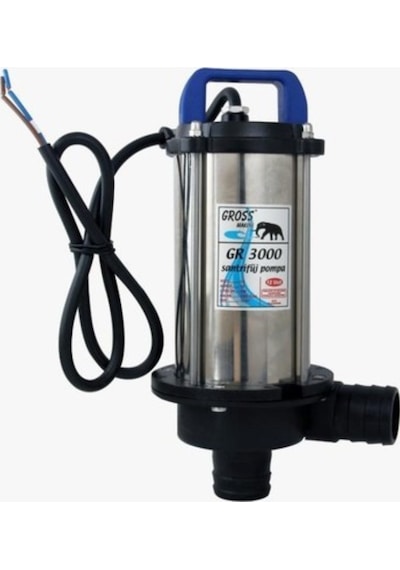 Gross Krom Santrifüj Mazot Ve Sıvı Aktarım Pompası 12 Volt-gr3000