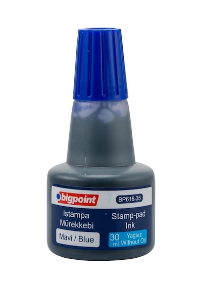 Bigpoint Istampa Mürekkebi 30 Ml Mavi 12'li Kutu