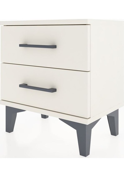 Arges Komodin 2 Çekmeceli 44x30x48 Aytaşı-aytaşı Aytaşı