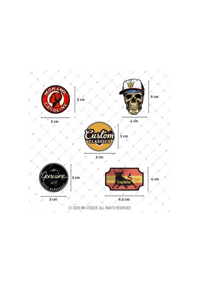 Bdls10 Küçük Boy 10lu Sticker Seti