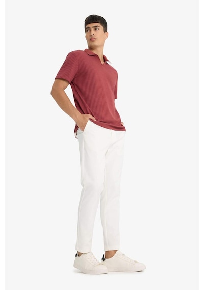Defacto Tailored Regular Fit Duble Paça Pantolon F0288ax25auer140 Ekru