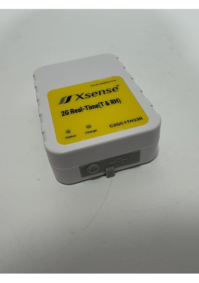 Xsense C2gc1th33r Gerçek Zamanlı Gprs Sıcaklık Nem Veri Kaydedici