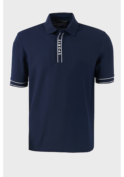 Buratti Pamuklu Regular Fit Yarım Fermuarlı Polo T Shirt Erkek Polo Yaka T Shirt 5904073 İndigo