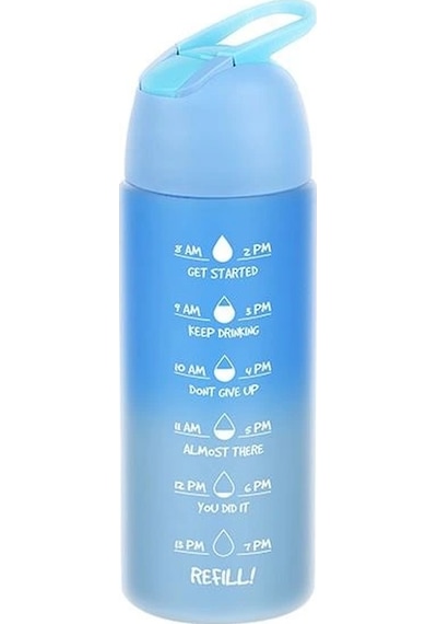 Quick Motivasyonel Matara 500 Ml - 16,9 Oz Çok Renkli
