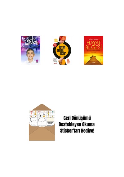 Çocuklar Nasıl Başarır 2 + Her Şey Seninle Başlar + Hayat Bilgesi + Okuma Sticker'ları