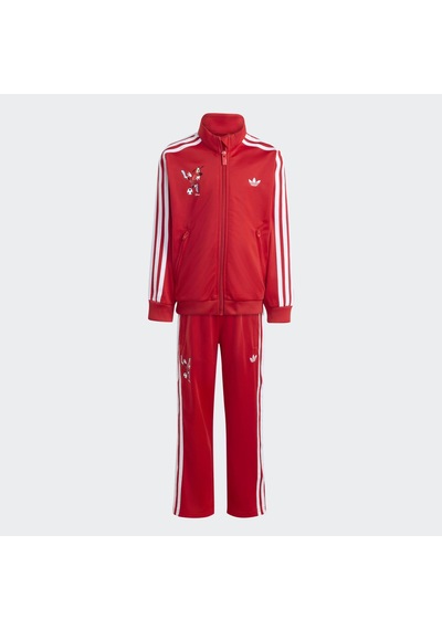Adidas Disney Firebird Çocuk Kırmızı Eşofman Takımı Ke3880