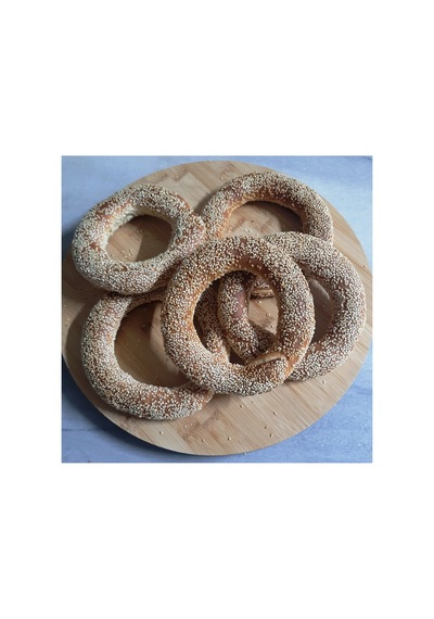 Selanik Simidi Koulouria Zeytinyağlı Ve Ballı 5'li Paket