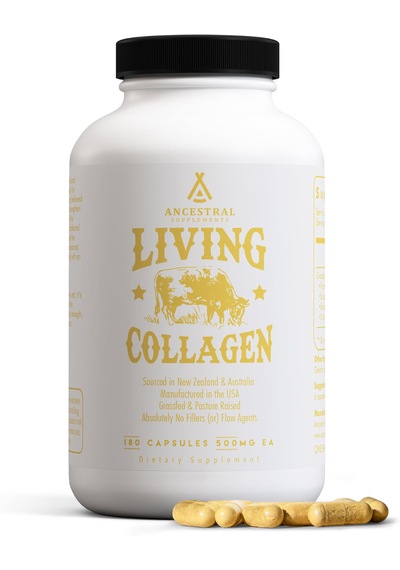 Ancestral Supplements Grass Fed Beef Living Collagen 180 Capsules Usa Menşeii Orijinal Dmmedicineden