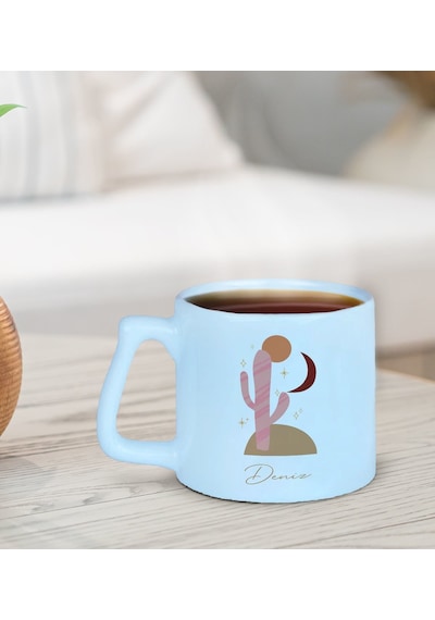 Bk Gift Kişiye Özel İsimli Pastel Mavi Middle Kupa Bardak-12, Arkadaşa Hediye, Ev Hediyesi, Doğum Günü Hediyesi, Ofis Hediyesi Kobitmeyencom30021 Bk G