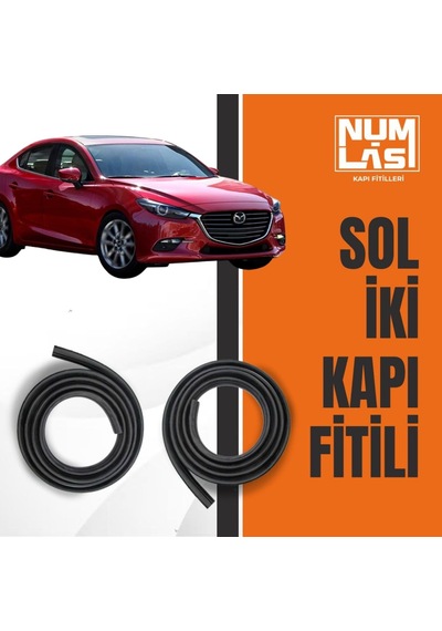 Mazda 3 Sedan 2013-2018 Sol Ön Ve Arka Kapı Fitili-a Kalite-numlas-nm4080