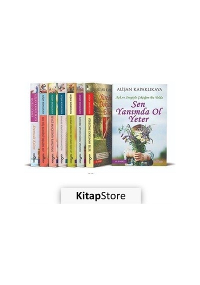 Alişan Kapaklıkaya Seti-8 Kitap Takım - Alişan Kapaklıkaya - Yediveren Yayınları