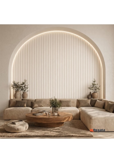 Agt Regata Bianco Lb 3783 Dekoratif Lambiri Duvar Paneli
